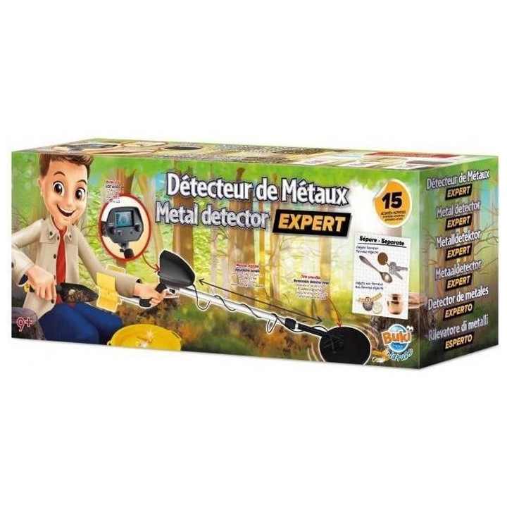 BUKI FRANCE Détecteur de Métaux expert