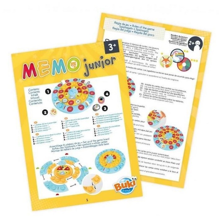 BUKI FRANCE Mémo Junior