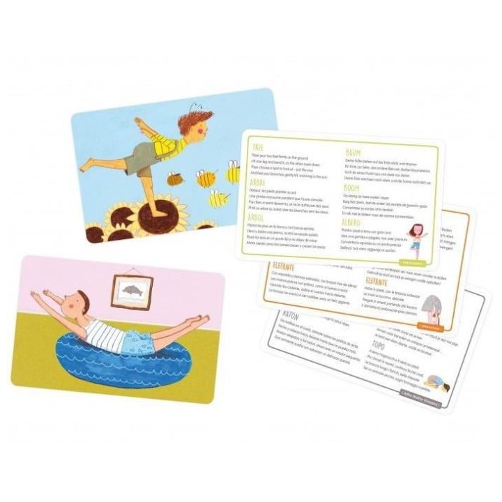 BUKI FRANCE Jeu de Yoga 4 en 1