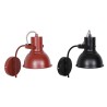 Applique DKD Home Decor 15 x 20 x 28 cm 16,5 x 26 x 28 cm Rouge Noir Métal 220 V 50 W Loft (2 Unités)