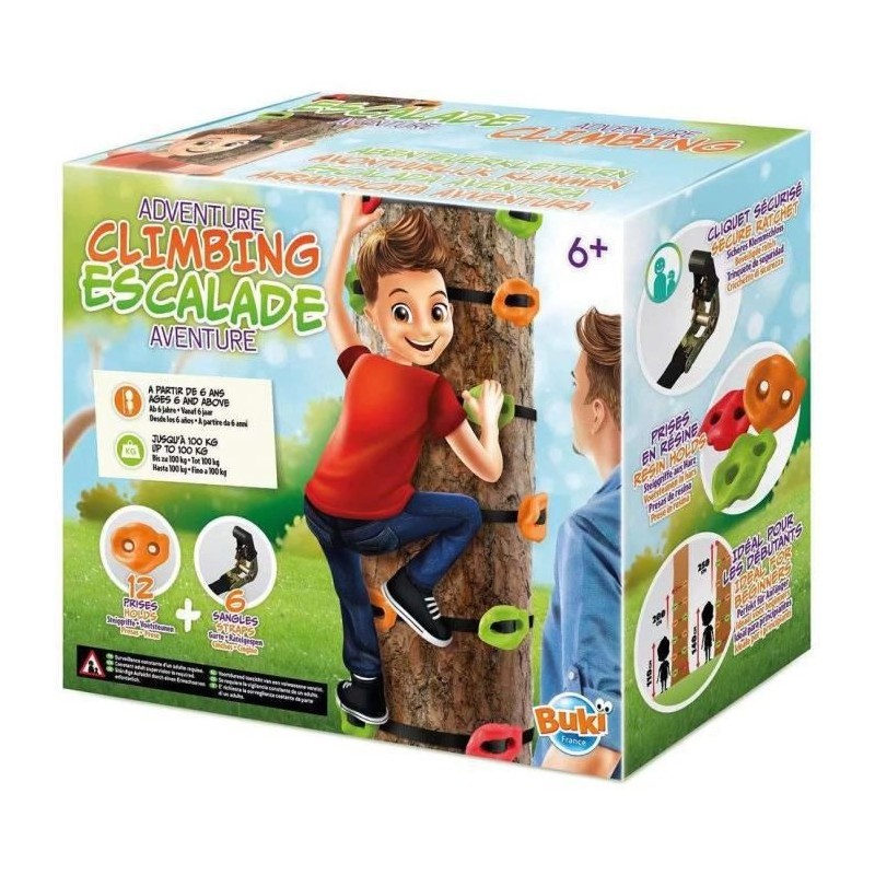 Kit d'escalade pour enfant - BUKI FRANCE