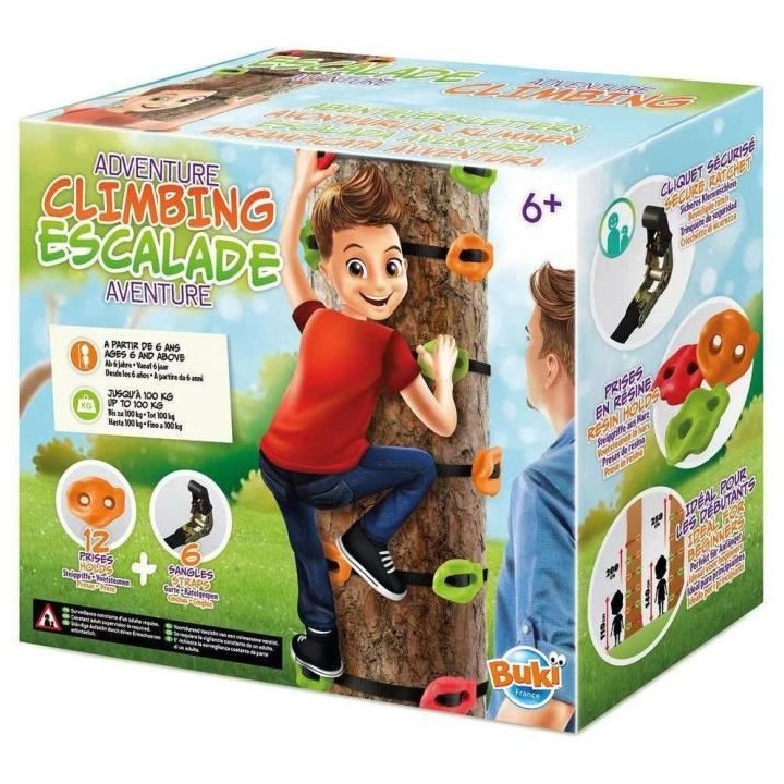 Kit d'escalade pour enfant - BUKI FRANCE