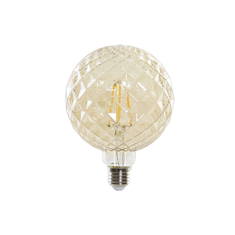 Lampe LED DKD Home Decor Ambre 4 W E27 450 lm 12 x 12 x 16,5 cm