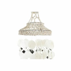 Décoration Suspendue DKD Home Decor Blanc Crème 20 x 20 x 70 cm Boho