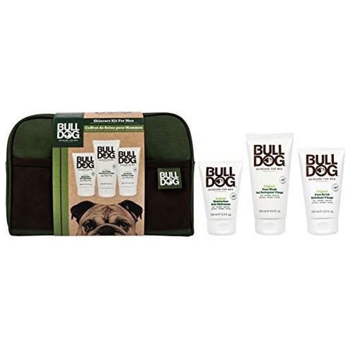 BULLDOG Trousse Soin du visage - Pour les hommes - Contient des ingré
