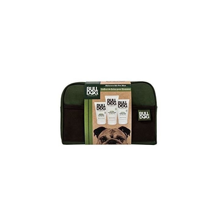 BULLDOG Trousse Soin du visage - Pour les hommes - Contient des ingré