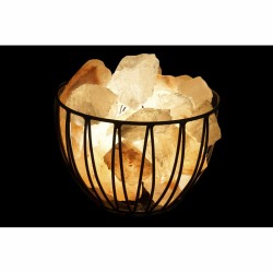 Décoration lumineuse DKD Home Decor Noir Orange 15 W 23 x 23 x 17 cm