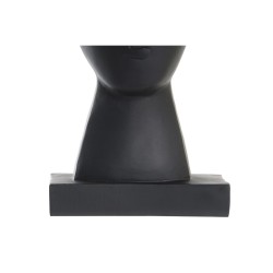 Figurine Décorative DKD Home Decor Visage Noir Doré 14,5 x 10,5 x 27,5 cm (2 Unités)