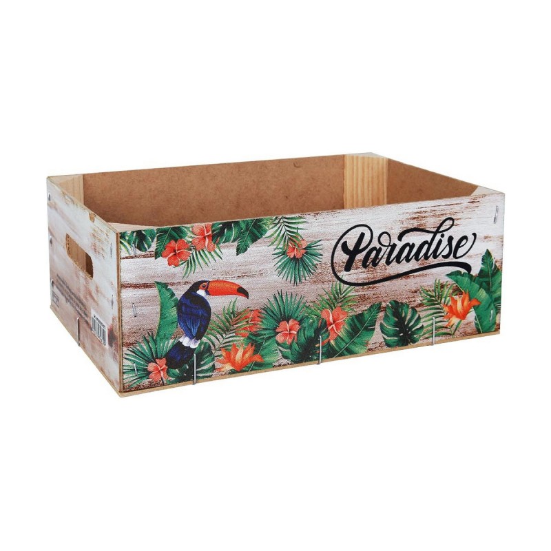 Boîte de rangement Confortime Paradise 30 x 20 x 10 cm Bois