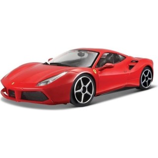 BURAGO Voiture Ferrari en métal 488 GTB a l'échelle 1/18eme