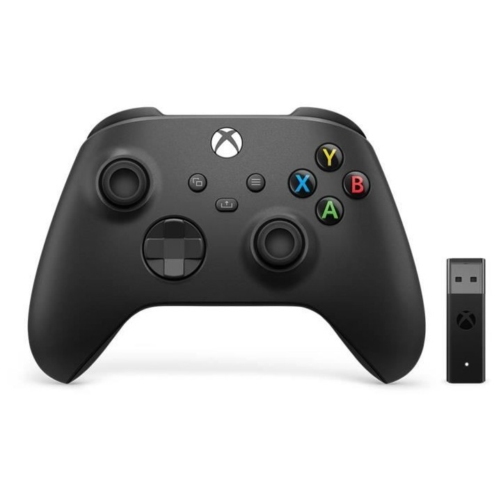 Manette Xbox nouvelle génération avec adaptateur sans-fil Windows 10