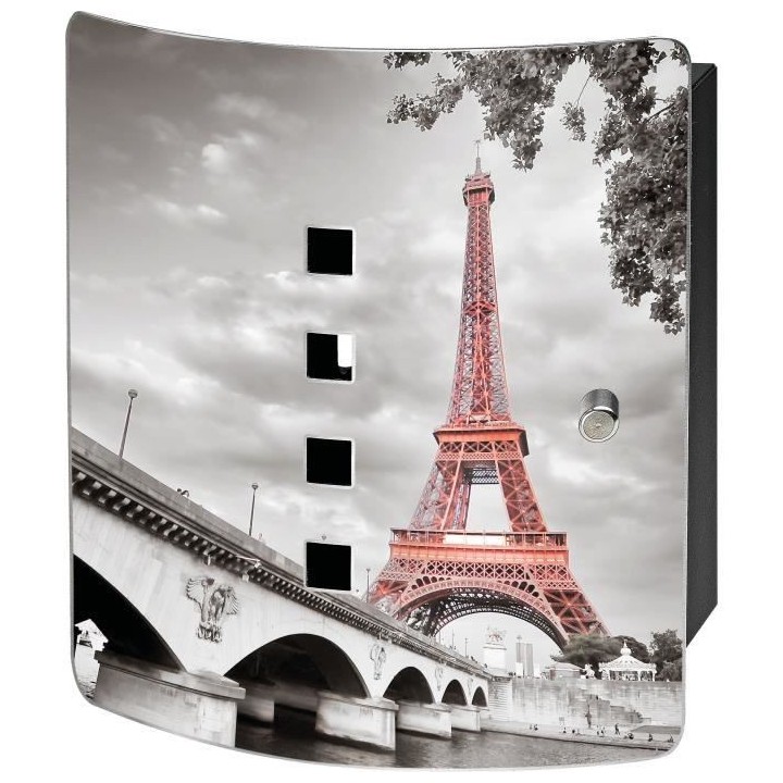 BURG-WÄCHTER Armoire a clés 6204/10 Ni Tour Eiffel