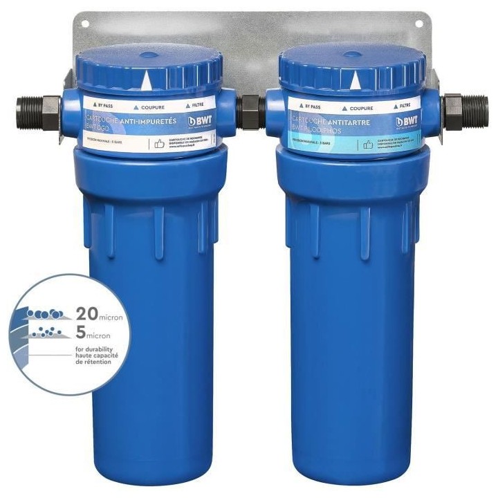 BWT Station de filtration anti-impuretés, antitartre et anticorrosion