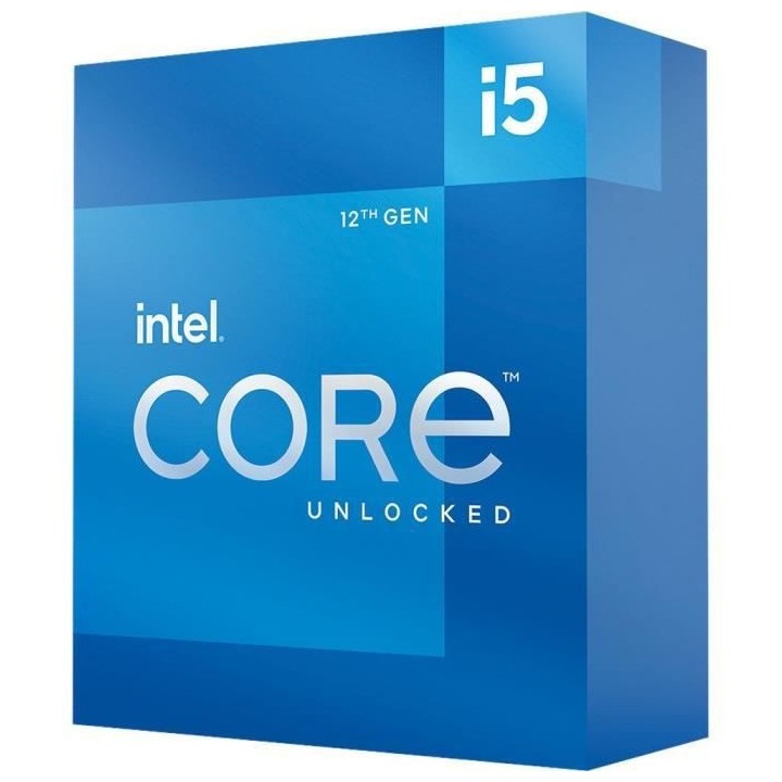 Processeur - INTEL - Core i5-12600K - 10 coeurs (6P+4E) - Socket LGA17