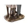 Figurine Décorative DKD Home Decor 17 x 10,5 x 35 cm Multicouleur Famille (2 Unités)