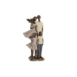 Figurine Décorative DKD Home Decor 17 x 10,5 x 35 cm Multicouleur Famille (2 Unités)