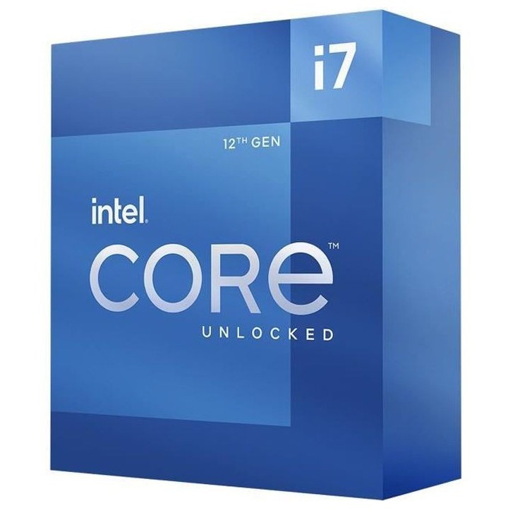 Processeur - INTEL - Core i7-12700K - 12 coeurs (8P+4E) - Socket LGA17