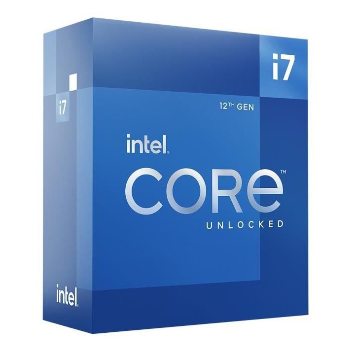 Processeur - INTEL - Core i7-12700K - 12 coeurs (8P+4E) - Socket LGA17