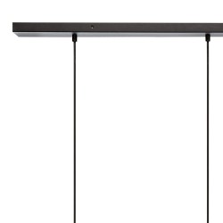 Suspension Atmosphera Ays 110 x 100 x 6 cm Noir Métal Bois 240 V 25 W 220-240 V