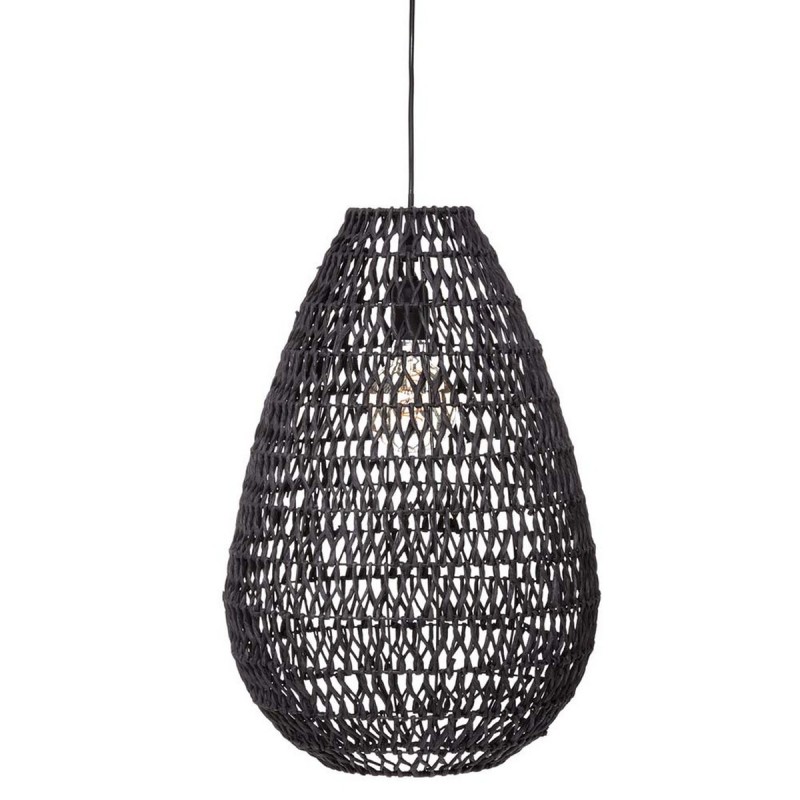 Suspension Atmosphera Tressé 40W Noir Métal (55 x 37,5 cm)