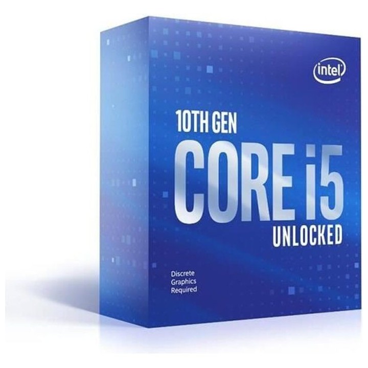 Processeur Intel Core i5-10600KF (BX8070110600KF) Socket LGA1200 (chip