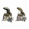 Figurine Décorative DKD Home Decor 15,5 x 12 x 12,5 cm 15,5 x 12 x 16 cm Multicouleur Famille (2 Unités)