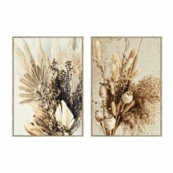 Cadre DKD Home Decor Fleur...