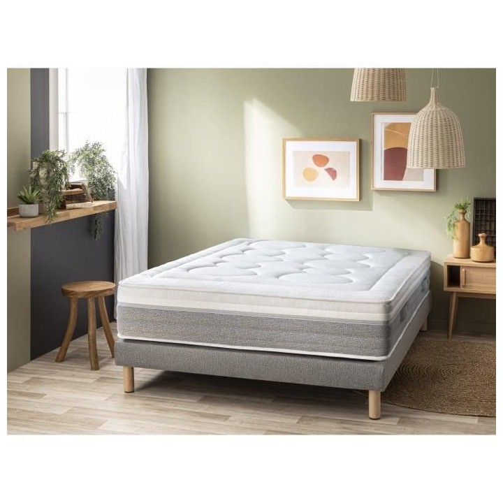 Matelas 160x200 cm SOMDREAM - 27 cm - Mémoire de forme - Triple suspe