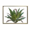 Toile DKD Home Decor Tropical Feuille d'une plante (80 x 3 x 60 cm)