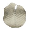 Vase DKD Home Decor Doré Aluminium Tropical Feuille d'une plante (28 x 8 x 30 cm)