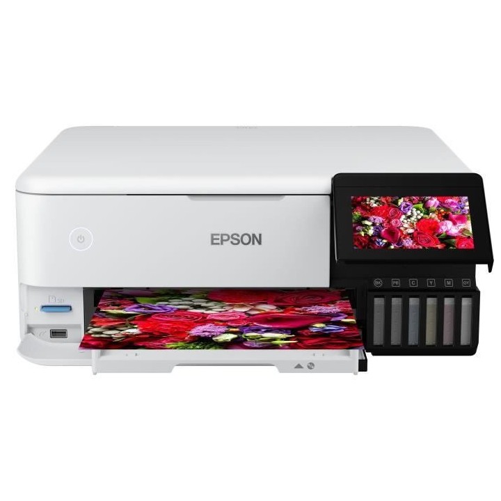 Imprimante Multifonction 3-en-1 - EPSON - Ecotank ET-8500 - Jet d'encr