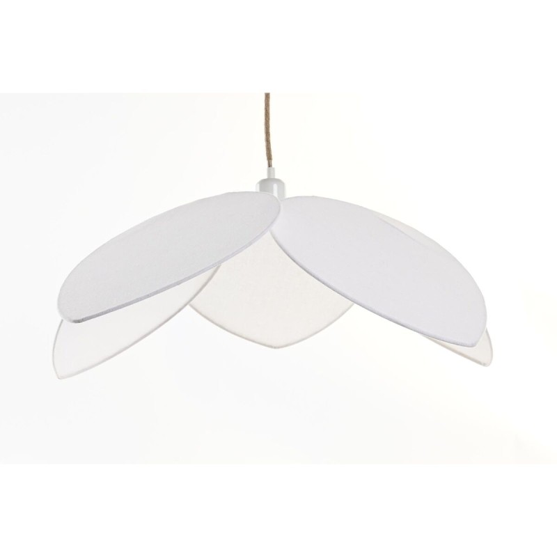 Suspension DKD Home Decor Métal Lin 50 W (70 x 70 x 16 cm)