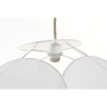 Suspension DKD Home Decor Métal Lin 50 W (70 x 70 x 16 cm)