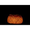 Suspension DKD Home Decor 2 Pièces Marron Bambou 50 W (38 x 38 x 17 cm)