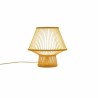 Lampe de bureau DKD Home Decor 30 x 30 x 30 cm Bambou 220 V 50 W