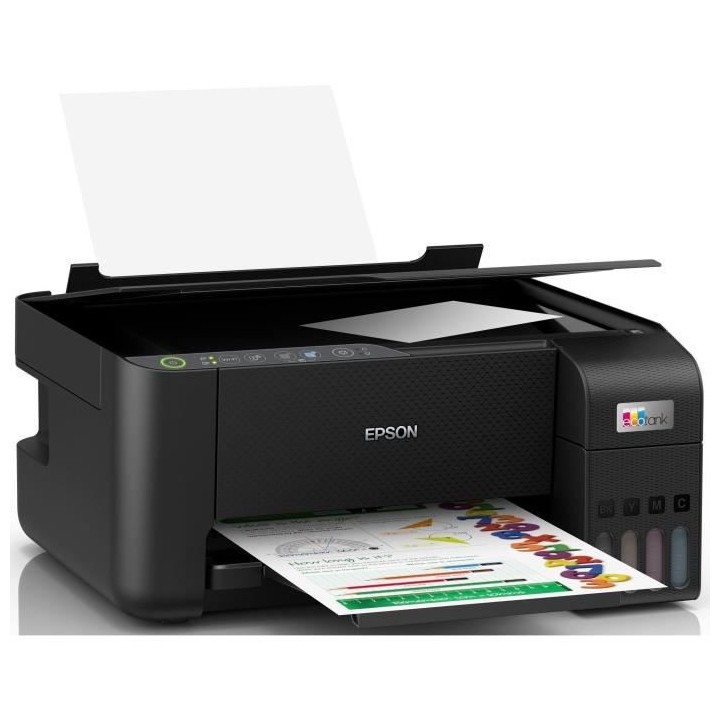 Imprimante Multifonction 3-en-1 - EPSON - Ecotank ET-2812 - Jet d'encr