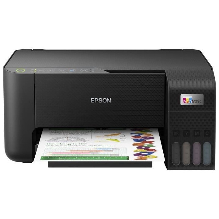 Imprimante Multifonction 3-en-1 - EPSON - Ecotank ET-2812 - Jet d'encr