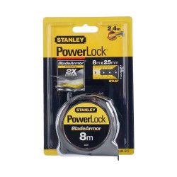 Flexomètre Stanley Powerlock 8 m x 25 mm