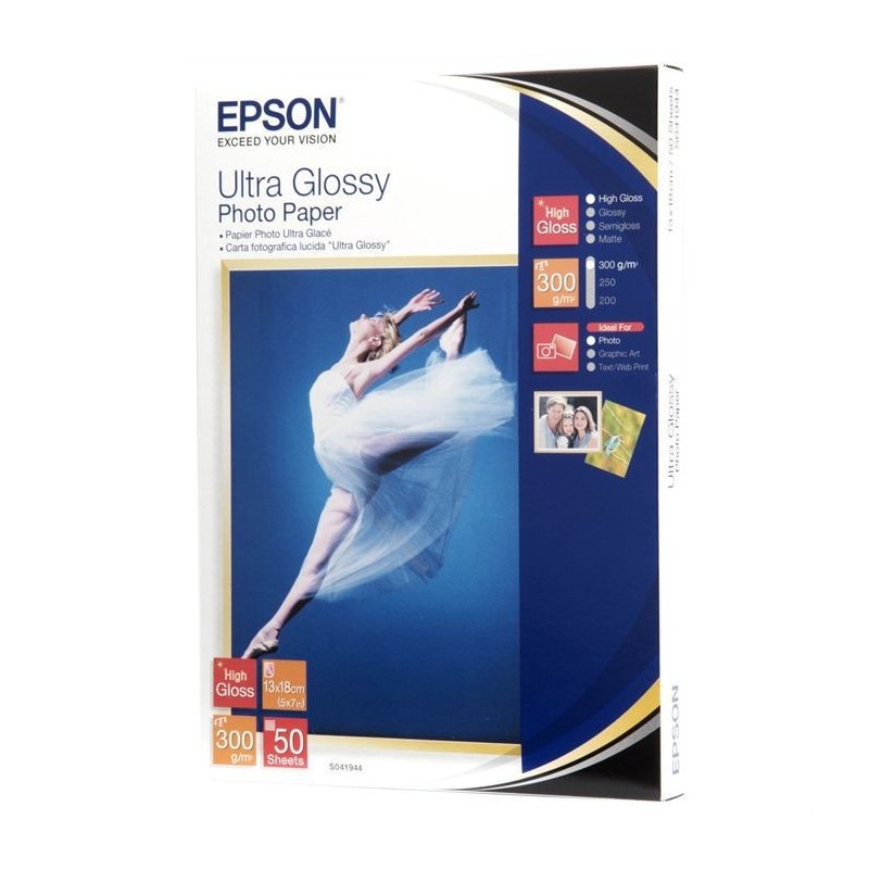 Epson C13S041944 50 feuilles 13x18 300g