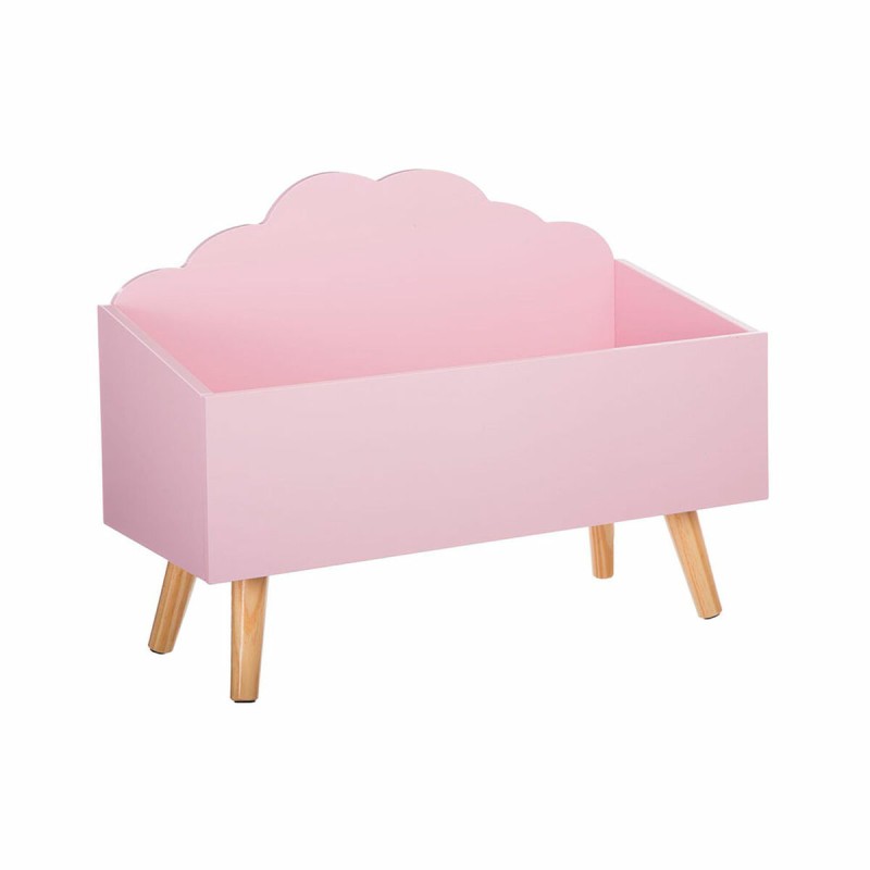 Coffre 5five Nuages Enfant Rose Bois MDF (58 x 28 x 45,5 cm)