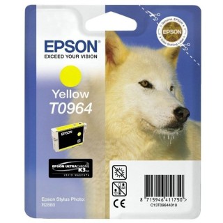 EPSON Cartouche d'encre T0964 Jaune - Loup (C13T09644010)