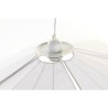 Suspension DKD Home Decor Métal Lin Blanc 50 W (68 x 68 x 21 cm)