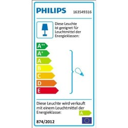 Balise Philips E27 Bridge 14W Anthracite 4000K