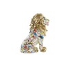 Figurine Décorative DKD Home Decor Doré Lion Résine Multicouleur Moderne (21 x 14,5 x 27 cm) (15 x 21 x 27 cm)