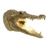 Applique DKD Home Decor Doré Résine 25 W 220 V Crocodile 27,5 x 41 x 22 cm