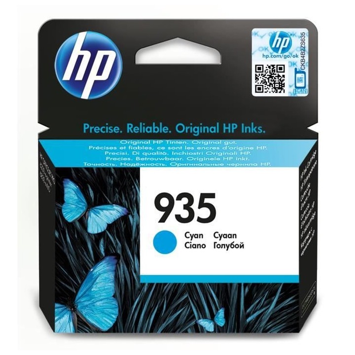 HP 935 Cartouche d'encre cyan authentique (C2P20AE) pour HP OfficeJet