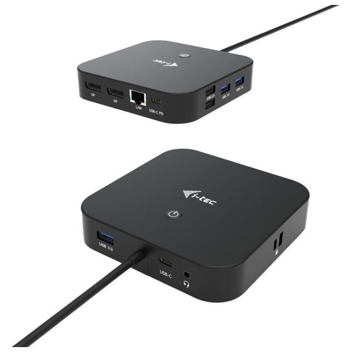 i-tec - USB-C Station d'accueil 2x4K