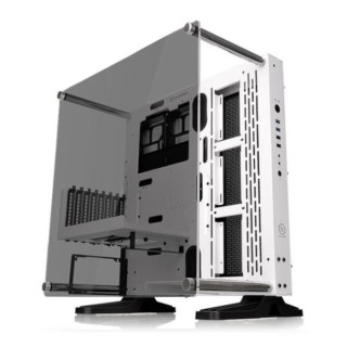 THERMALTAKE BOITIER PC Core P3 TG - Blanc - Verre trempé - Format ATX