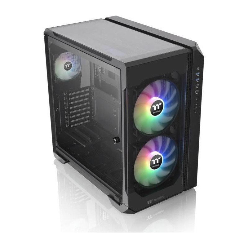 Boîtier PC - THERMALTAKE - View 51 TG ARGB - Boitier sans alimentation - Grand tour - Format E-ATX - Noir ( CA-1Q6-00M1WN-00 )