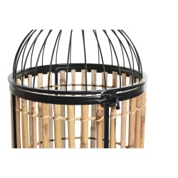 Cage décorative DKD Home Decor Naturel 38 x 38 x 61,6 cm (3 Pièces)